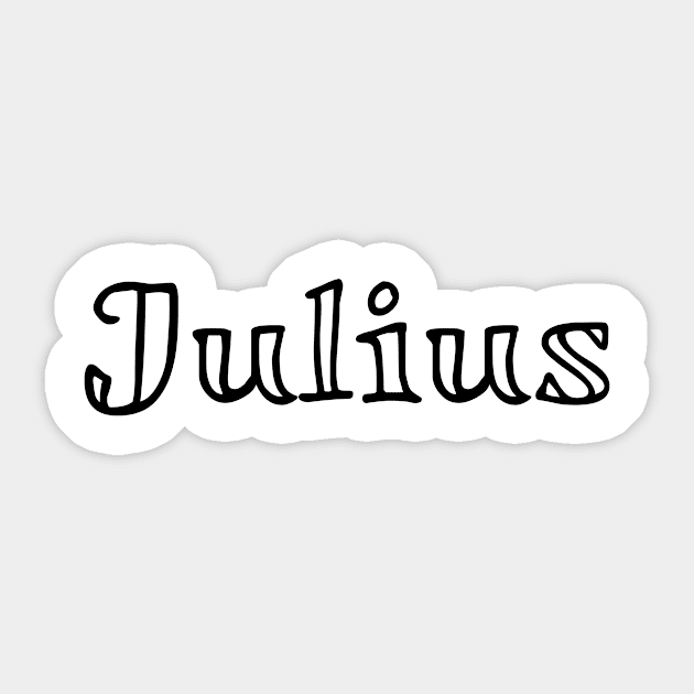 Julius Sticker by gulden